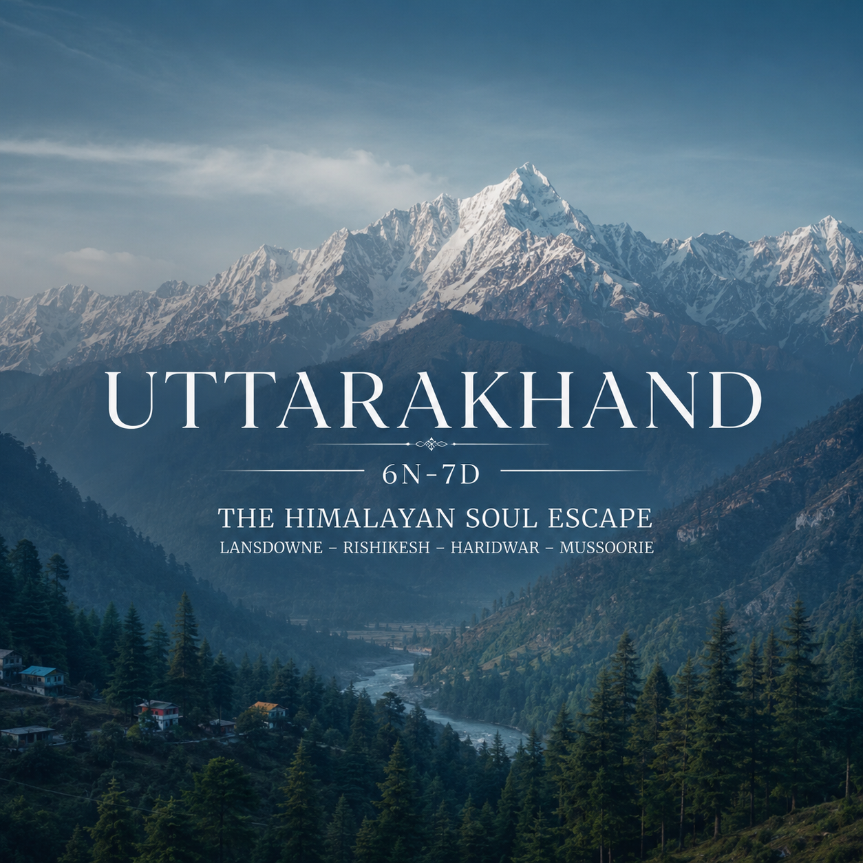The Himalayan Soul Escape Lansdowne – Rishikesh – Haridwar – Mussoorie