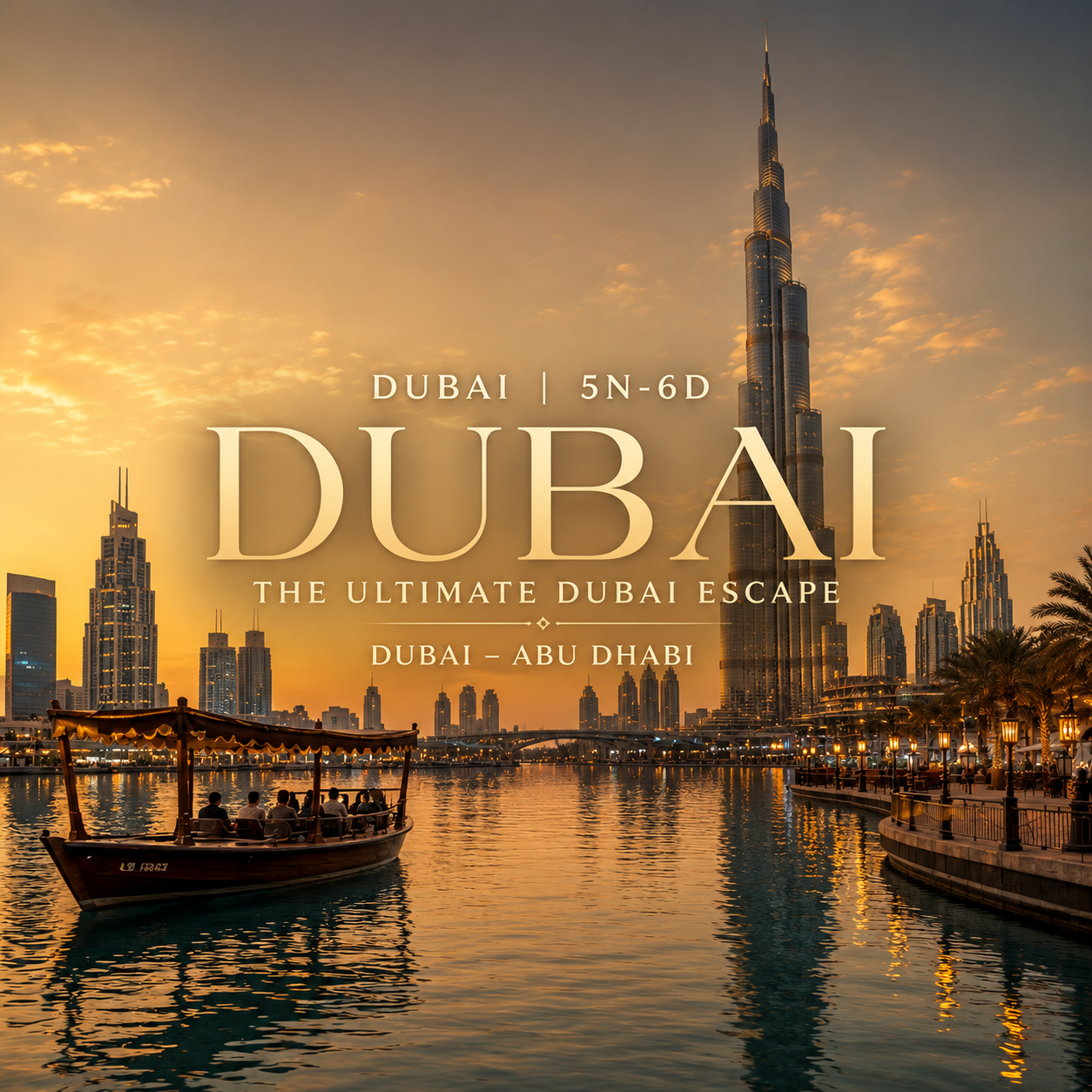 The Ultimate Dubai Escape · Dubai – Abu Dhabi
