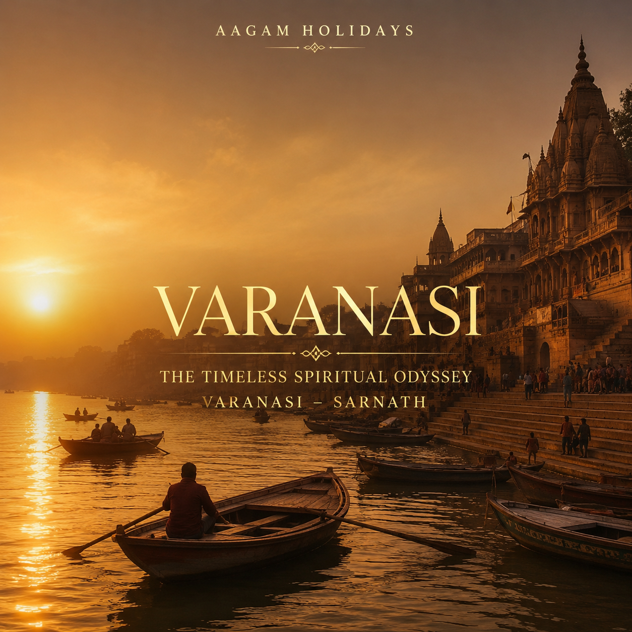 The Timeless Spiritual Odyssey · Varanasi – Sarnath