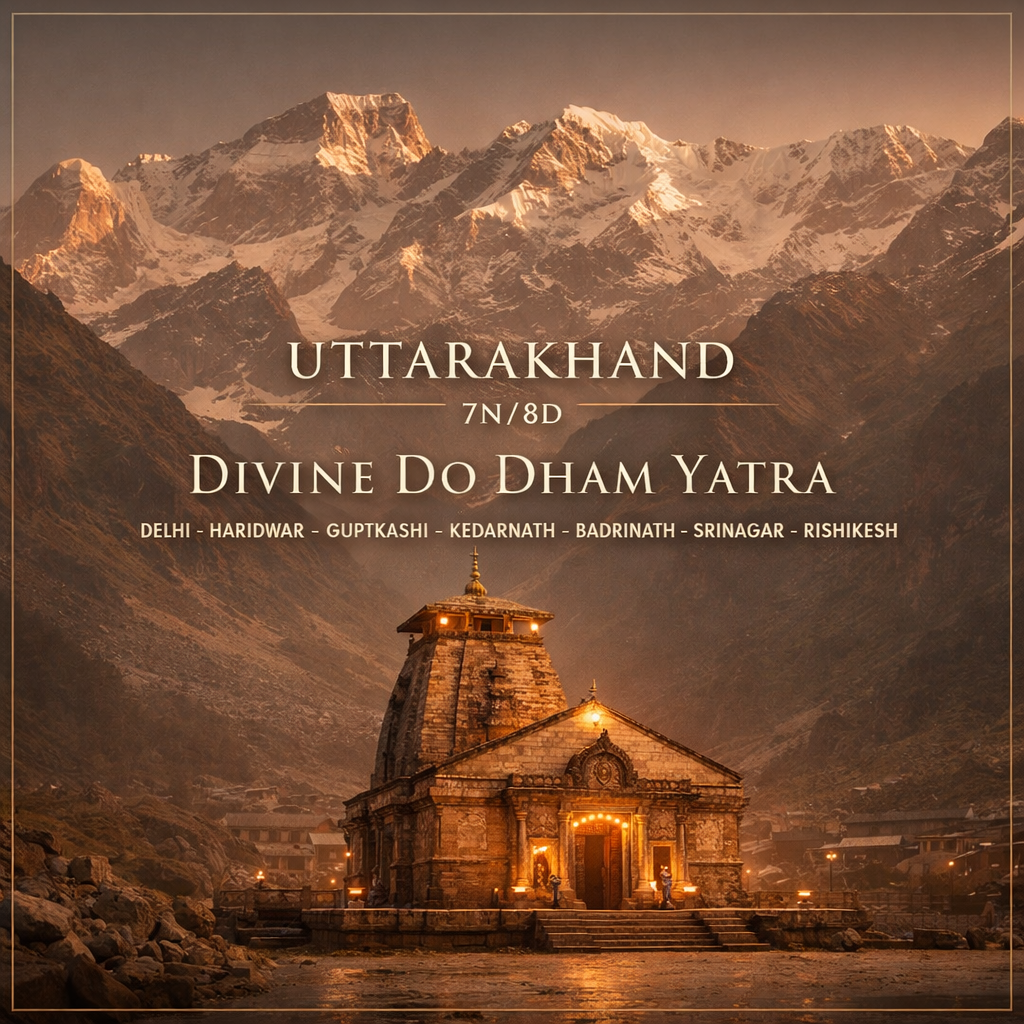 Kedarnath Badrinath Divine Yatra · Kedarnath – Badrinath – Rishikesh…