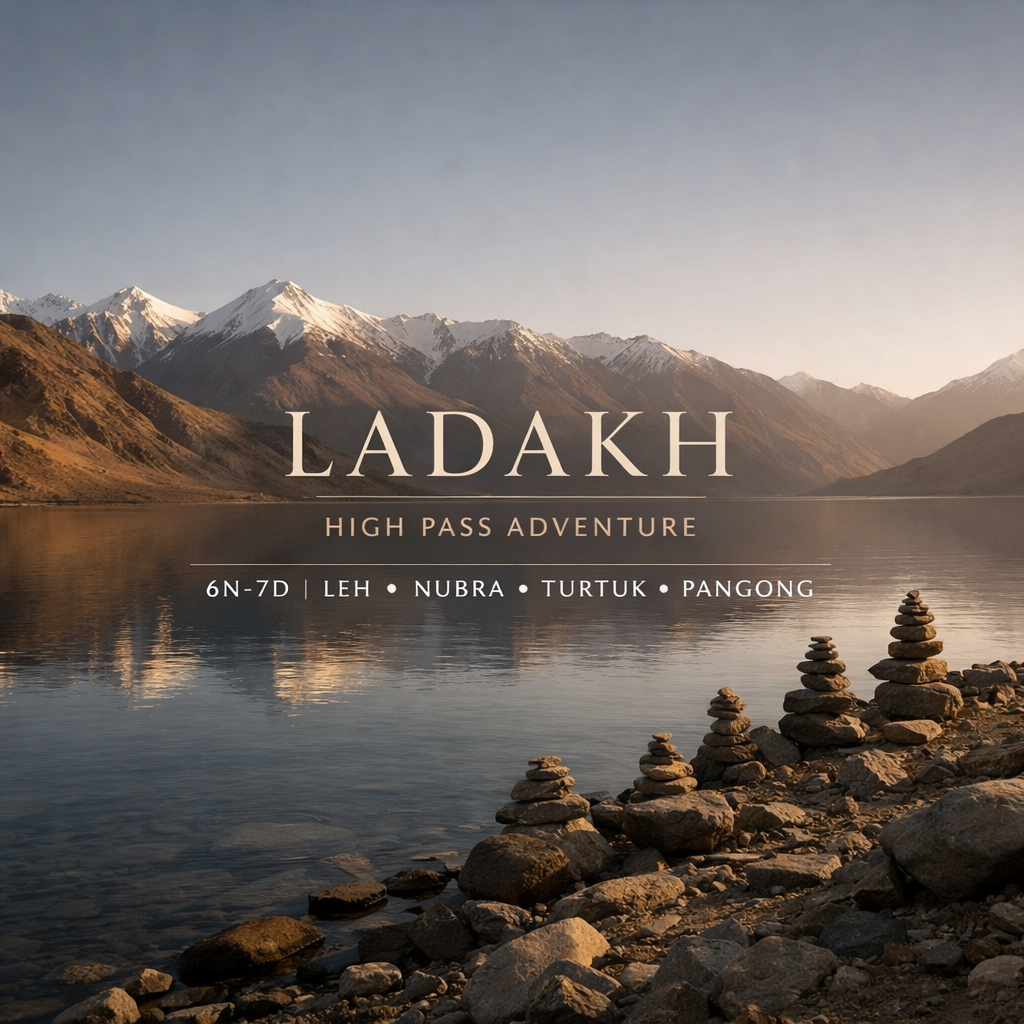 High Pass Adventure · Leh ✦ Nubra ✦ Turtuk ✦ Pangong