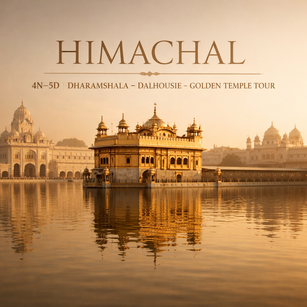 Dharamshala – Dalhousie – Golden Temple Tour