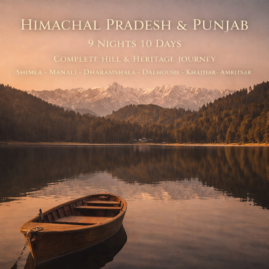 Complete Hill & Heritage Journey · Shimla – Manali – Dharamshala – Da…