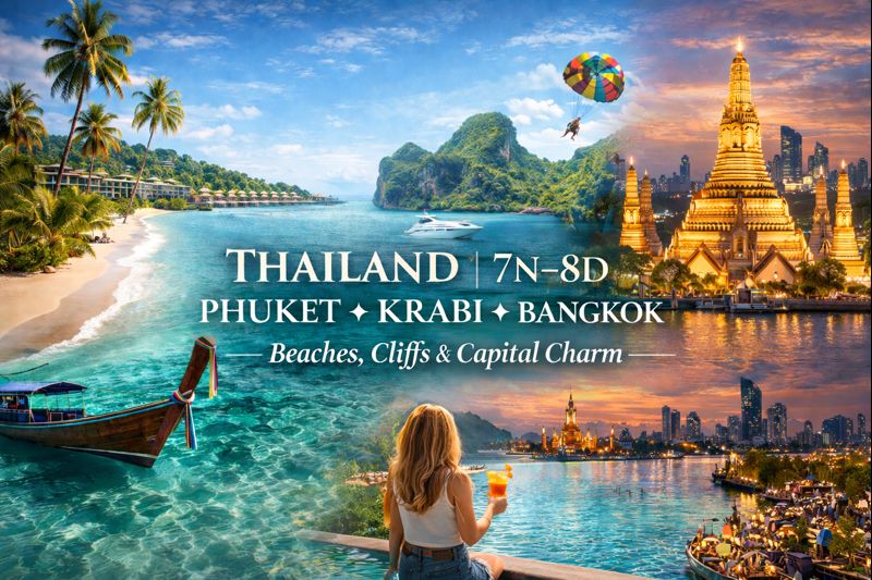 PHUKET ✦ KRABI ✦ BANGKOK Beaches, Cliffs & Capital Charm