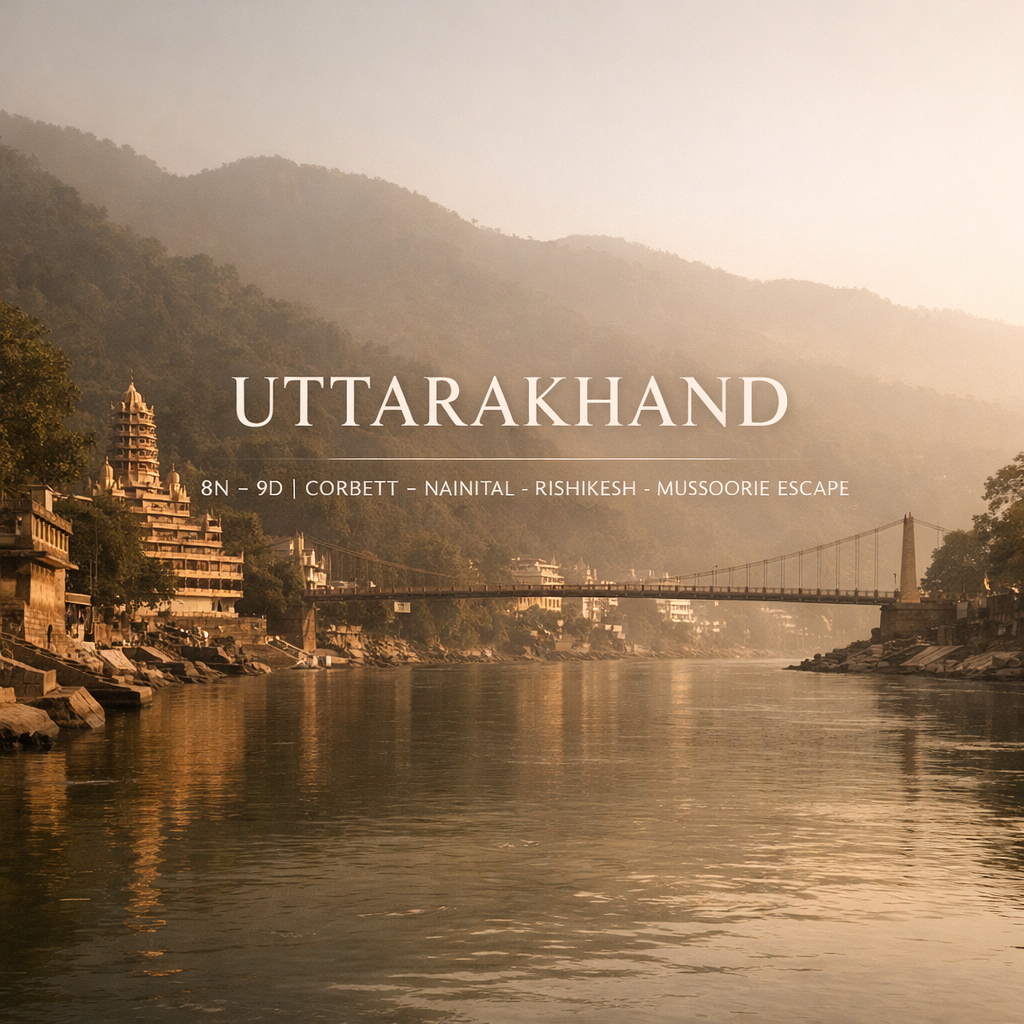 Corbett – Nainital – Rishikesh – Mussoorie Escape