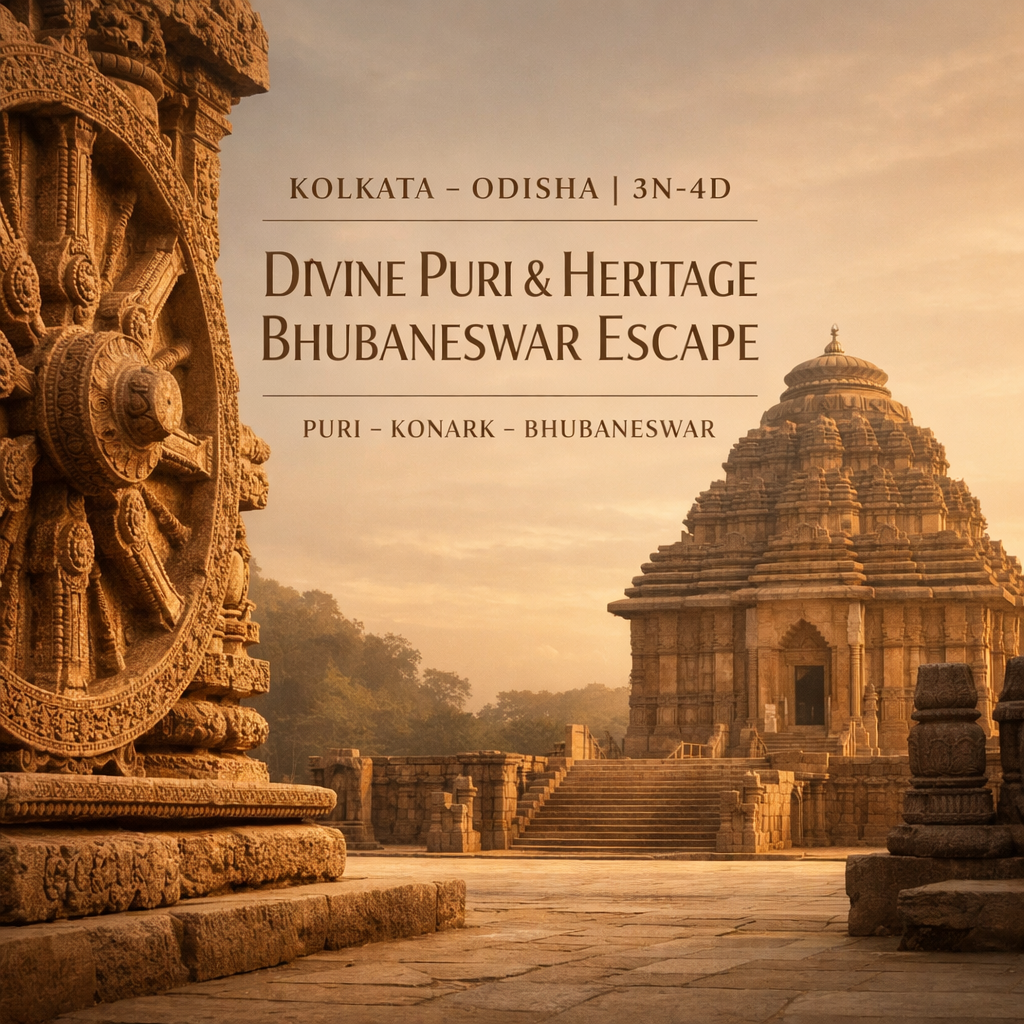 Divine Puri & Heritage Bhubaneswar Escape · Puri – Konark – Bhubaneswar