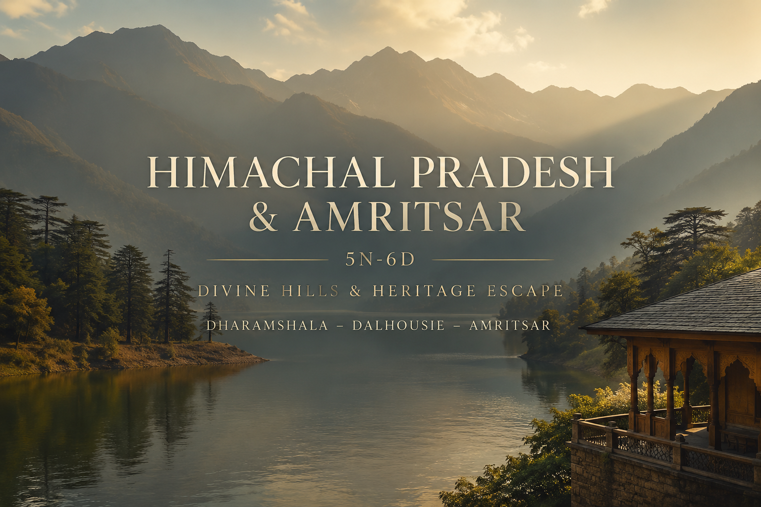 Divine Hills & Heritage Escape · Dharamshala – Dalhousie – Amritsar