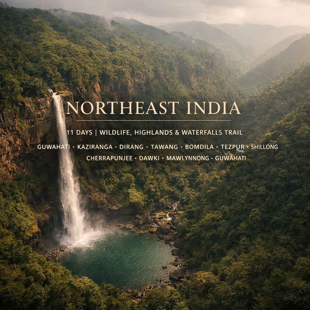 Shillong ✦ Laitlum ✦ Dawki ✦ Cherrapunjee The Ultimate Meghalaya Trail