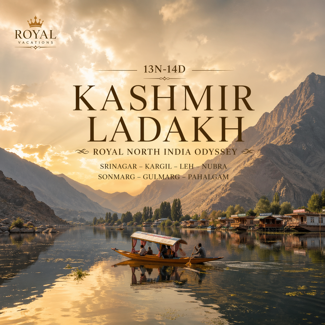 Royal North India Odyssey · Srinagar – Kargil – Leh – Nubra – Sonmarg…