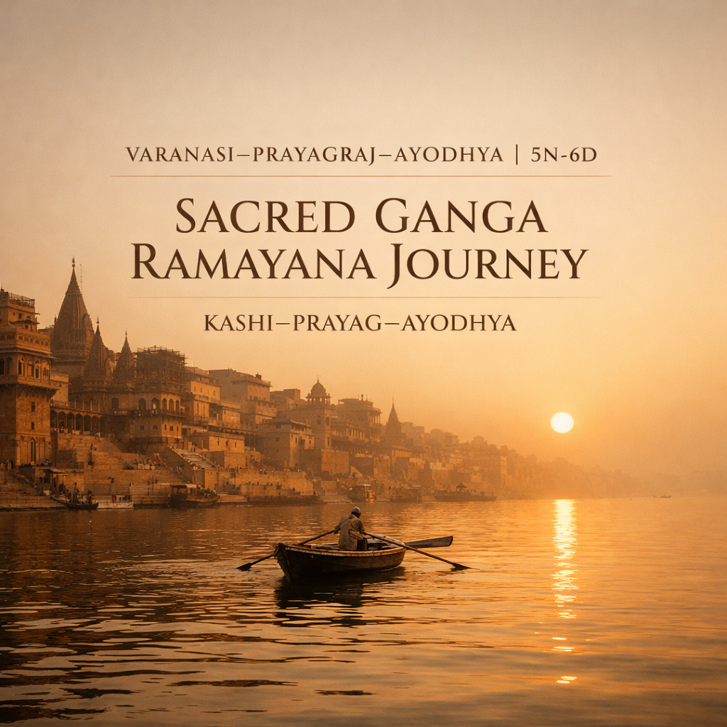 Sacred Ganga Ramayana Journey · Kashi–Prayag–Ayodhya