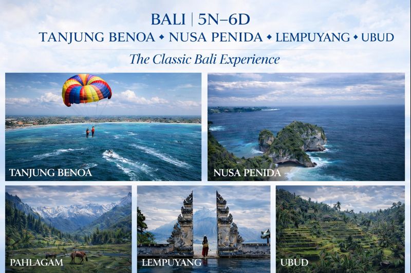 Tanjung Benoa ✦ Nusa Penida ✦ Lempuyang ✦ Ubud The Classic Bali Exper…