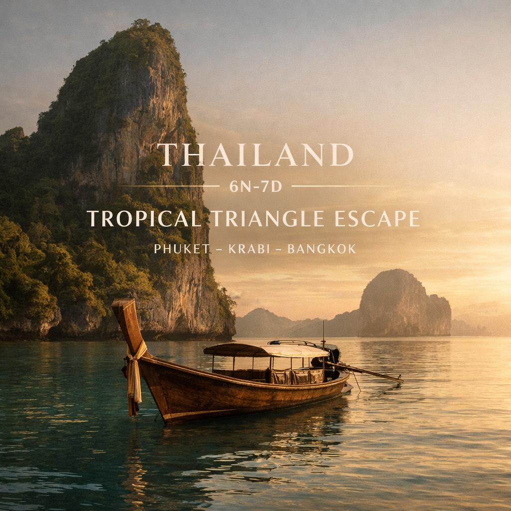 Tropical Triangle Escape · Phuket – Krabi – Bangkok