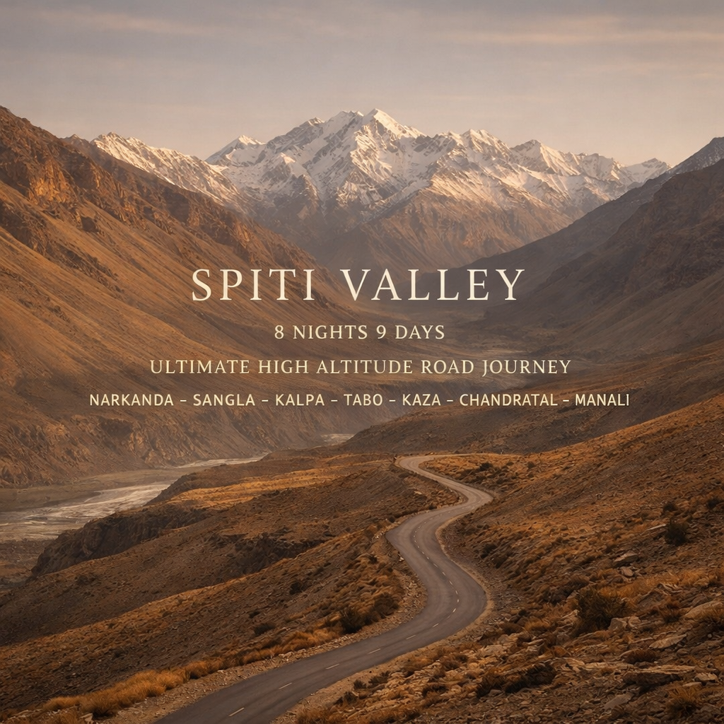 Ultimate High Altitude Road Journey · Narkanda – Sangla – Kalpa – Tab…
