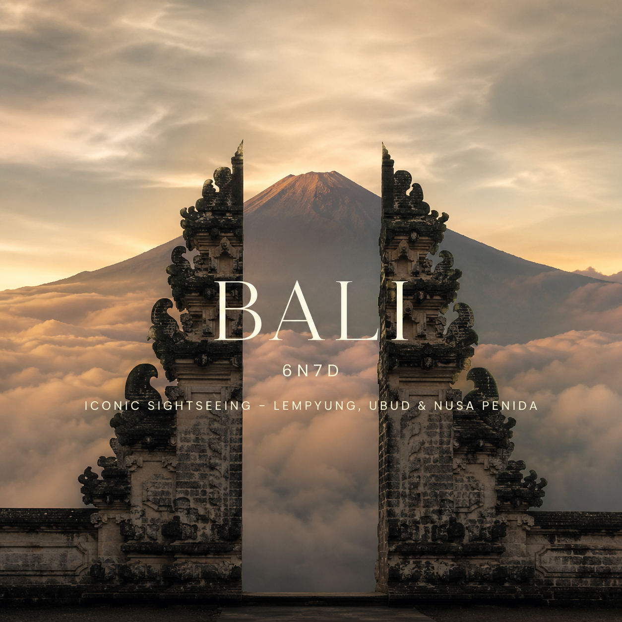Iconic Sightseeing – Lempyung, Ubud & Nusa Penida